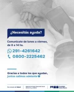 Equipo de Salud Mental brinda asistencia psicológica gratuita a afectados por inundación por WhatsApp
