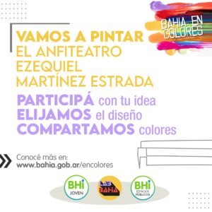 Votación abierta para intervención artística en Anfiteatro Martínez Estrada del Parque de Mayo.