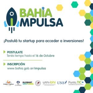 Bahía Impulsa convoca startups para mentoría y acceso a inversores hasta el 16 de este mes.