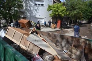 Listado de ubicaciones donde se encuentran contenedores y bateas para recolección de residuos en Bahía Blanca.