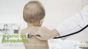 Campaña municipal de prevención de bronquiolitis en menores de 15 meses hasta agosto.