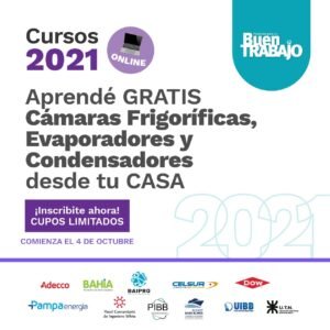 El programa municipal Buen Trabajo abre inscripciones para dos cursos gratuitos y 100% virtuales: Cámaras Frigoríficas