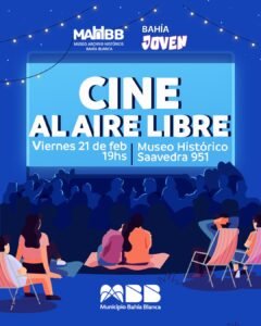El Museo Histórico invita a una jornada de cine al aire libre mañana desde las 19 horas.