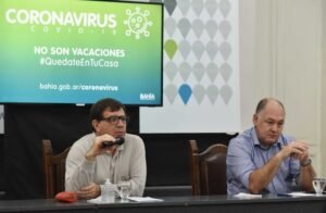 Bahía Blanca registra 8 casos positivos de coronavirus y 493 personas en aislamiento preventivo.