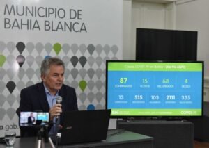 Héctor Gay informó sobre el aplanaiento de la curva de contagios y el fortalecimiento del sistema de salud municipal.