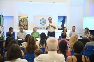 Avanzan obras del programa Orgullo Escolar de reconstrucción de escuelas dañadas por el temporal de marzo de 2025.