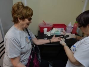 Bahía Blanca realiza actividades de prevención y detección de diabetes hasta el viernes en distintos puntos de la ciudad.