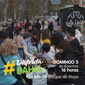 Se realizará el domingo en el Parque de Mayo el cierre anual del ciclo 'Disfrutá Bahía' con presentaciones de Yiyo Cesarone (folklore)