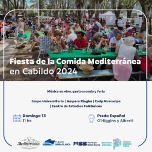Fiesta de Comida Mediterránea en Cabildo con gastronomía