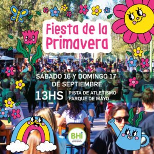 La Fiesta de la Primavera se realiza mañana y el domingo en la pista de atletismo del parque de Mayo
