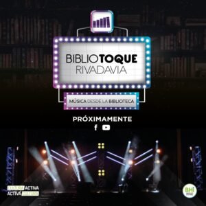 Comienza el ciclo de recitales 'Bibliotoque Rivadavia' con transmisiones semanales desde la sala Luis Caronti. Artistas y bandas locales de diversos géneros se presentarán cada miércoles a las 20 horas a través de canales digitales