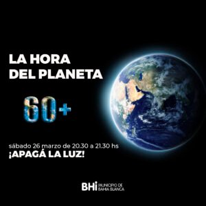 Bahía Blanca se adhiere a la Hora del Planeta