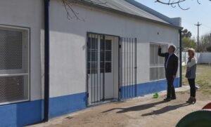 Gay supervisó las obras de refacción del Jardín 929 con 80% de avance y una inversión de $1.2 millones.