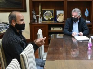 El intendente Gay recibió al nuevo Director de Defensa Civil designado para octubre.