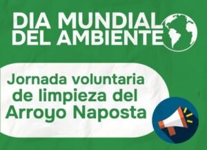 Jornada voluntaria de limpieza del Arroyo Napostá el sábado a las 14 hs en Villa Rosas.