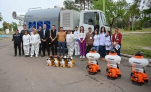Municipio intensifica prevención del dengue con nuevas maquinarias