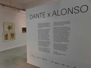 Finaliza el domingo la muestra 'Dante x Alonso' en el Museo 2 (Sarmiento 450)