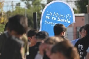 Más de 2000 vecinos participaron en la primera edición de La Muni en tu barrio en Villa Harding Green con servicios de salud