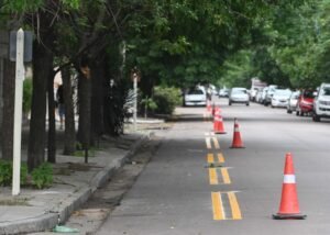Durante febrero se realizarán trabajos de demarcación de ciclovías conectando los parques Boronat e Independencia