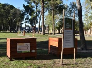 El municipio instaló composteras comunitarias en 23 lugares de Bahía Blanca y zona de influencia. Se pueden depositar cáscaras de frutas