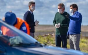 Héctor Gay supervisó operativos de control en accesos a Bahía Blanca durante emergencia sanitaria.