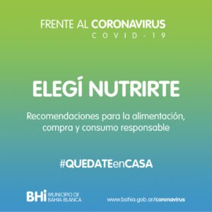 La Secretaría de Salud brinda recomendaciones de nutricionistas para alimentación saludable y responsable.