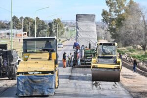Finalizó reconstrucción de avenida Juan Manuel de Rosas tras inundación de marzo 2025.