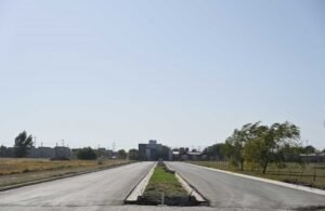 El Municipio continúa con la pavimentación de calle Necochea en 20 cuadras