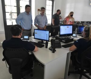 Se inauguró la nueva Central de Comunicaciones y Emergencias 107/109 en la ex-terminal de ómnibus con equipamiento de última tecnología