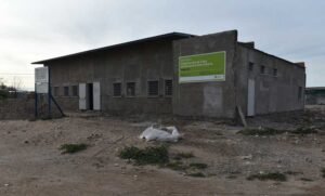 Avanzan las obras de la Casa de Encuentro en Villa Caracol