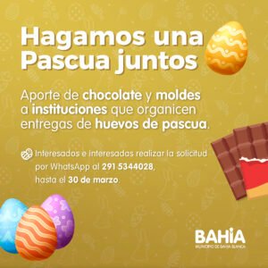 La Secretaría de Políticas Sociales impulsa 'Hagamos una Pascua Juntos'