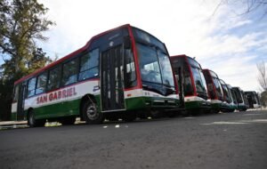 La línea 513EX modificó temporalmente su recorrido circulando por Fragata Sarmiento