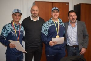 Tres deportistas bahienses y cerrenses (Ramiro Pintos