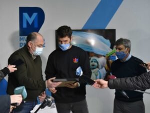 La Municipalidad reconoció al bahiense Santiago Álvarez Fourcade