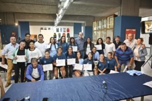 Susbielles reconoció a bicampeonas de la Liga del Sur del Torneo Federal Femenino.