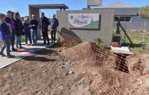 El intendente supervisó la instalación de red de gas en APADEA con 95% de avance.