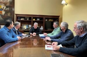El intendente Héctor Gay se reunió con Roberto Blanco