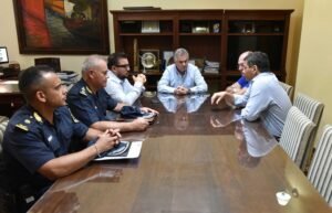 Gay encabezó reunión con jefes policiales para evaluar lineamientos de trabajo conjunto.