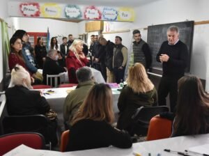 En reunión de gabinete en Villa Floresta