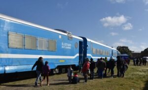 Comenzó la atención del tren sanitario en Estación Sud con consultas médicas