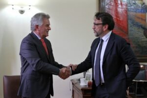 El intendente Héctor Gay recibió al embajador de Italia