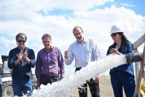 Se habilitó la primera etapa del acueducto 600mm del Dique Paso de Las Piedras. Proyecto de $11.3 mil millones para resolver problema histórico de agua.